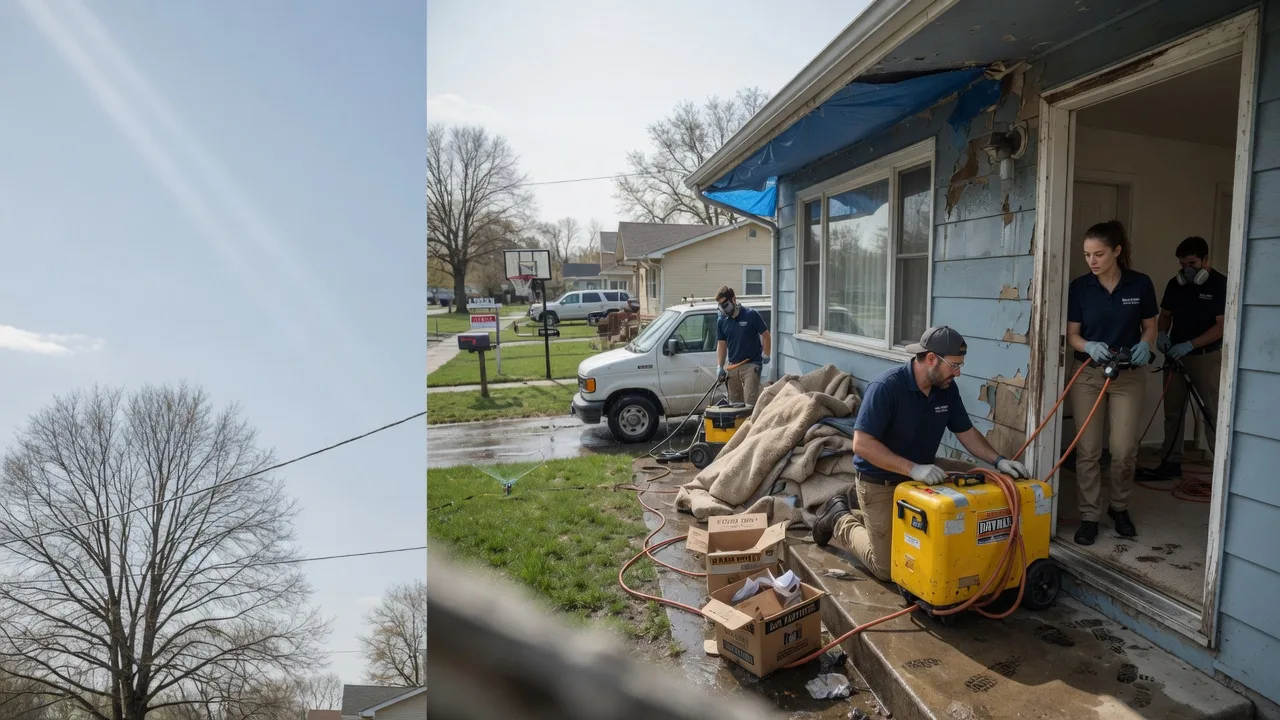 Basement Flood Cleanup in Llewellyn, PA near me
